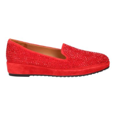 Right side view of Correze Red Kidsuede