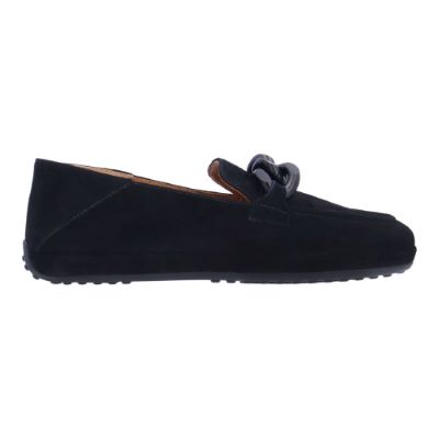 Right side view of Yozey BLACK KIDSUEDE