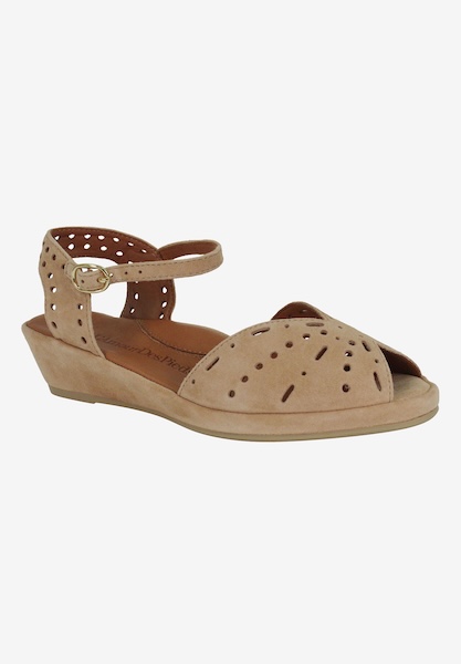 Front view of Brenn Cognac Suede