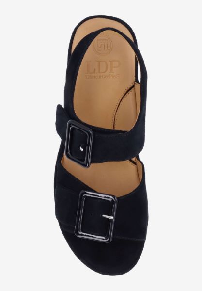 Top view of Cantura BLACK KIDSUEDE