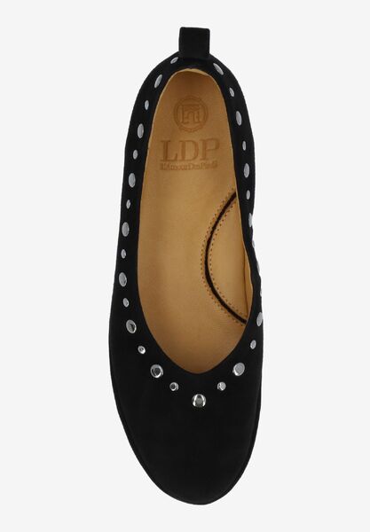 Top view of Cerenza BLACK KIDSUEDE