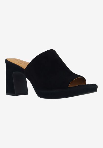 Front view of Kashi BLACK KIDSUEDE