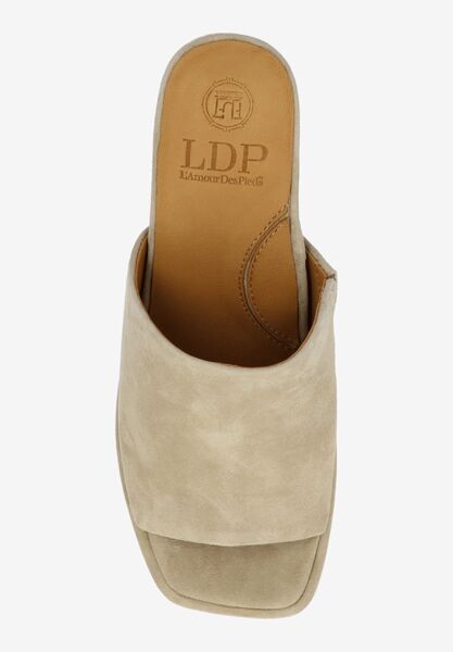 Top view of Kashi TAUPE KIDSUEDE