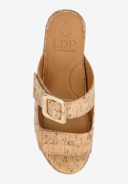 Top view of Minetta NATURAL/GOLD CORK