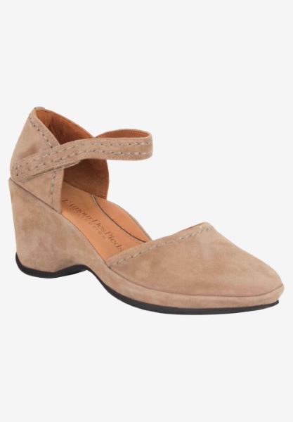 Front view of Orva Taupe Suede
