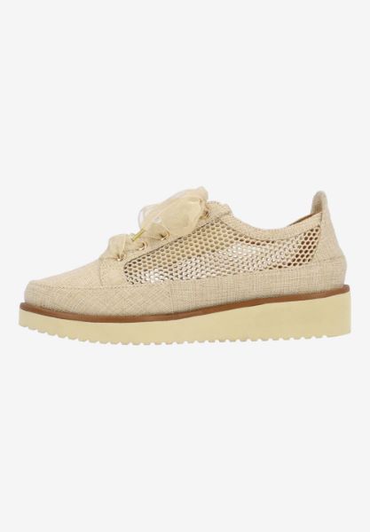 Left side view of Zafira NATURAL LINEN/MESH