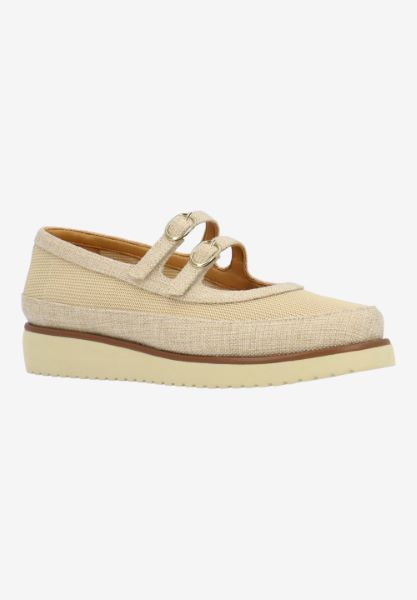 Front view of Zalika NATURAL LINEN/MESH