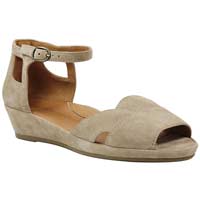 Front view of Betterton Taupe Suede