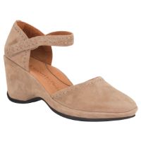 Front view of Orva Taupe Suede