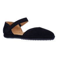 Front view of Xylina BLACK KID SUEDE