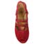 Top view of Adelais Red Suede