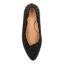 Top view of Bamelle BLACK SUEDE/STONES