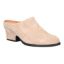 Front view of Jiya TAUPE KID SUEDE