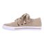 Left side view of Kanav TAUPE KID SUEDE