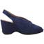 Right side view of Odetta Navy Suede