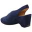 Back view of Odetta Navy Suede