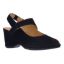 Front view of Onella BLACK KID SUEDE