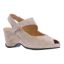 Front view of Onella TAUPE KID SUEDE