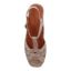 Top view of Playton TAUPE KID SUEDE