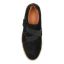 Top view of Yocco BLACK KID SUEDE